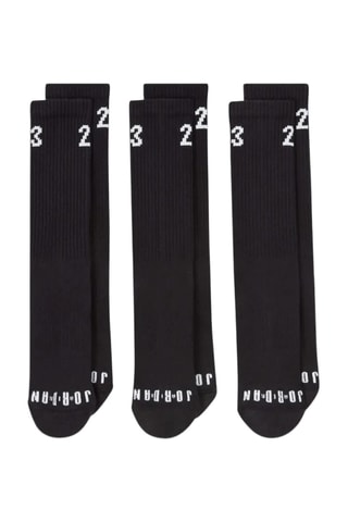 3 Paar Hoge Sokken - Zwart - Jordan