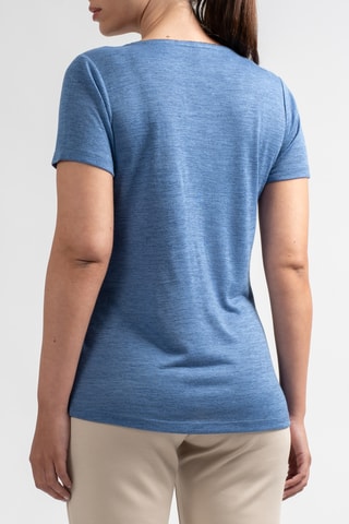 T-shirt Portal - Gemêleerd Kobaltblauw