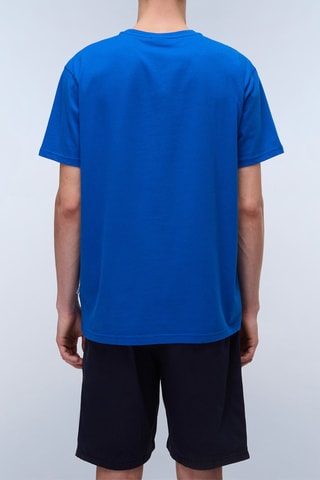 T-shirt Semiles - Felblauw