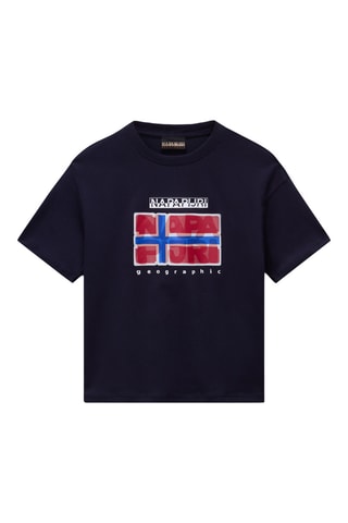 T-shirt K S-Sella - Blauw