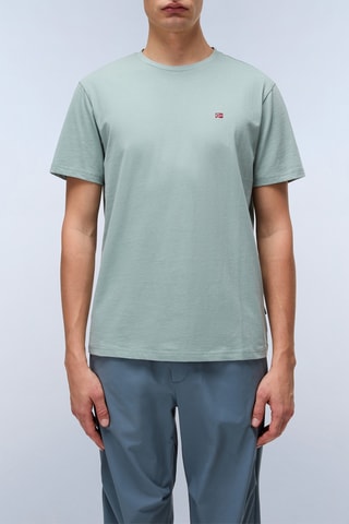 T-shirt Salis - Zeegroen