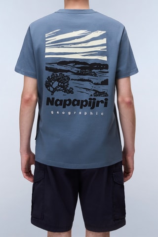 T-shirt S Vignoni - Blauwgrijs