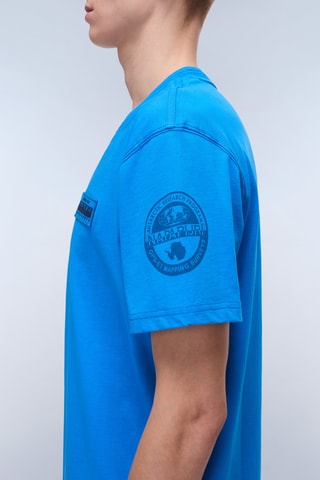 T-shirt S Armundsen - Blauw