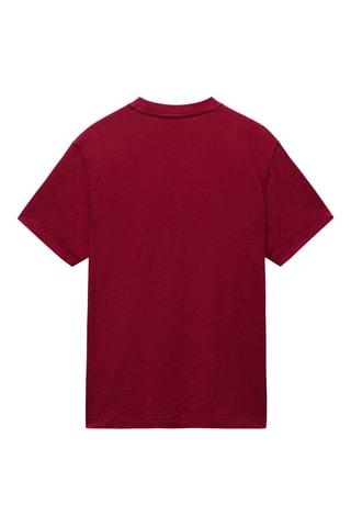 T-shirt S Arbia - Gemêleerd Bordeauxrood