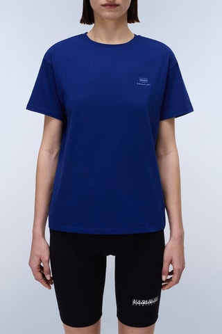 T-shirt S-Nina - Koningsblauw