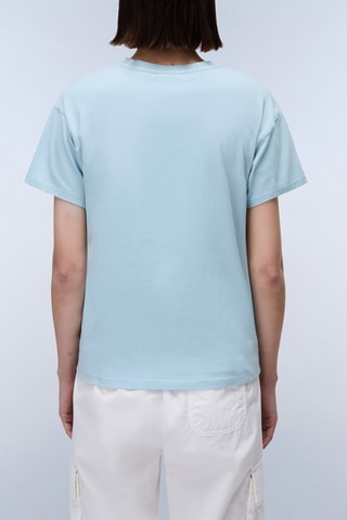 T-shirt S-Nina - Hemelsblauw