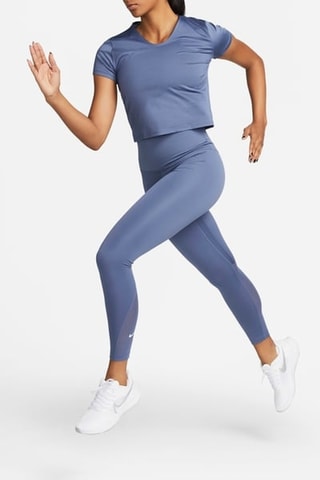 Hardloopshirt - Blauwgrijs - Nike