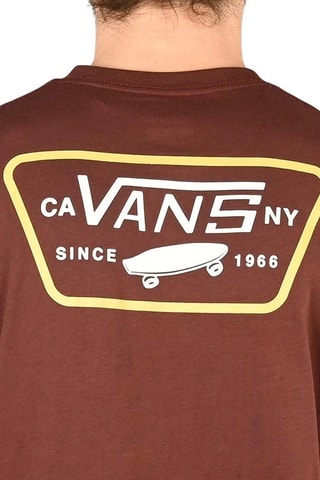 T-shirt - Bruin en geel - Vans