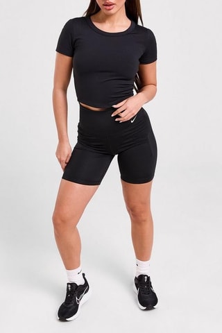 T-shirt - Zwart en antraciet- Nike