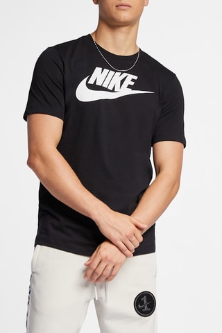 T-shirt standaard - Zwart en wit - Nike