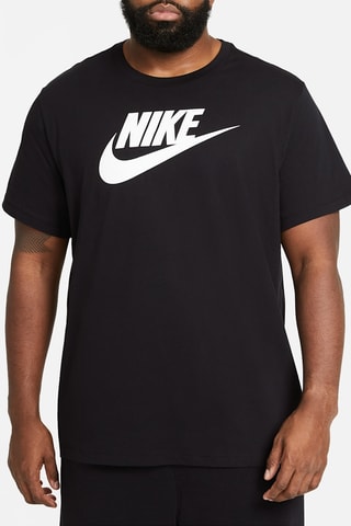 T-shirt standaard - Zwart en wit - Nike