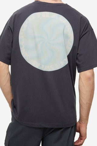 T-shirt Oversized - Zwart - Fila