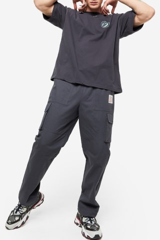 T-shirt Oversized - Zwart - Fila