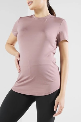 Zwangerschapsshirt - Lichtbruin- Nike