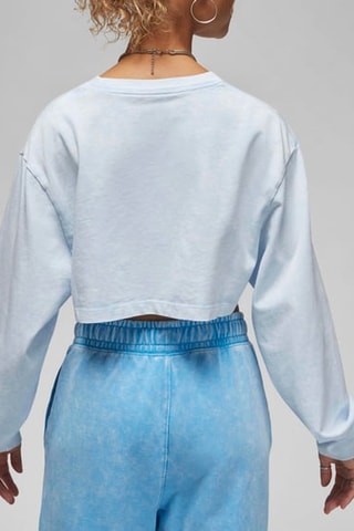 Cropped T-shirt - Hemelsblauw, Jordan