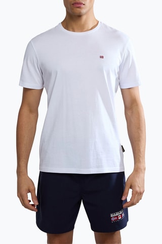 T-shirt - Wit - Napapijri