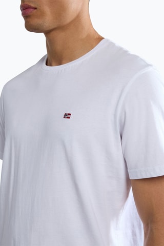 T-shirt - Wit - Napapijri