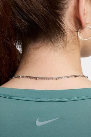 Trainingsshirt cropped - Lichtgroen- Nike