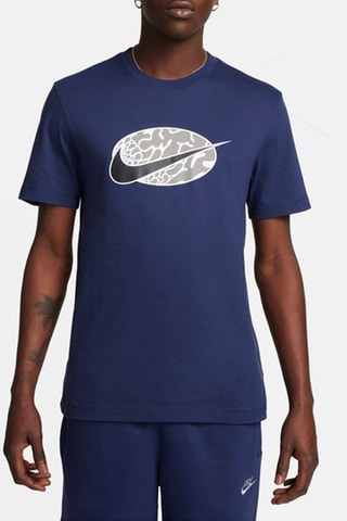 T-shirt - marineblauw - Nike