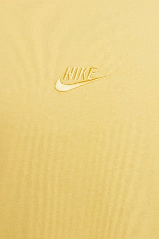 Biologisch Katoenen T-shirt Sportswear Premium Essentials - Mosterdgeel