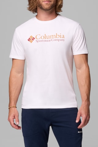 Biologisch Katoenen T-shirt CSC Basic Logo™ - Wit