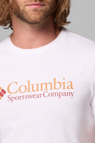 Biologisch Katoenen T-shirt CSC Basic Logo™ - Wit