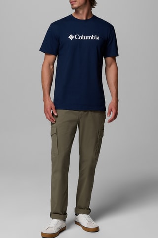 Biologisch Katoenen T-shirt Basic Logo™ - Marineblauw