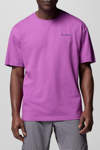 Biologisch Katoenen T-shirt Black Butte™ - Paars