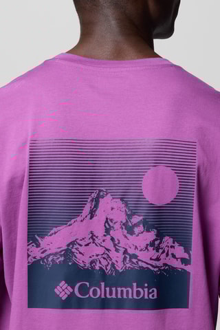 Biologisch Katoenen T-shirt Black Butte™ - Paars