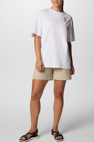 Biologisch Katoenen Oversized T-shirt Rolling Bend™ - Wit