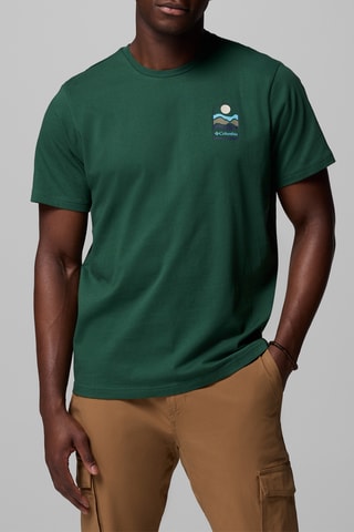 T-shirt Explorers Canyon™ - Donkergroen