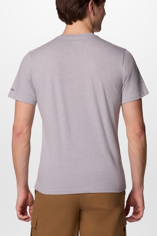 Biologisch Katoenen T-shirt Path Lake™ - Lichtgrijs