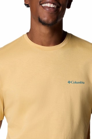 Biologisch Katoenen T-shirt Rapid Ridge™ II - Geel