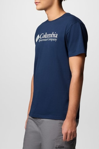 Biologisch Katoenen Regular T-shirt CSC Basic Logo™ - Marineblauw