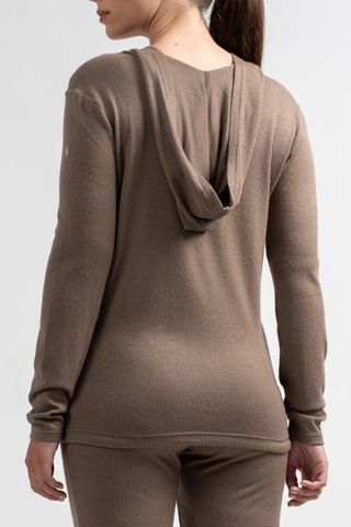 Sweater met Capuchon Dicedo - Taupe