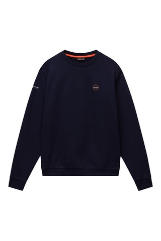 Sweater B Badge - Marineblauw