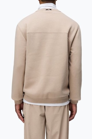 Sweater B Badge - Beige