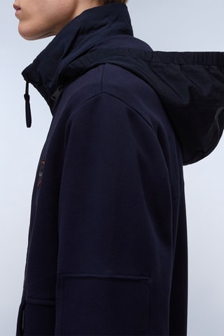Sweater met Capuchon B Ambra - Marineblauw