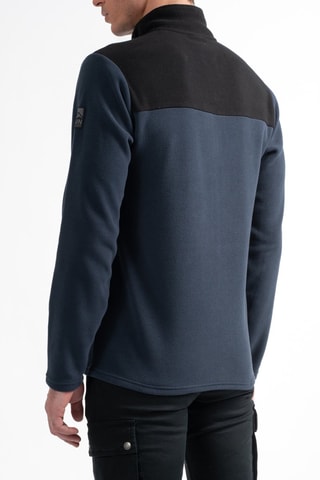 Fleece Sweater Hirosh - Marineblauw