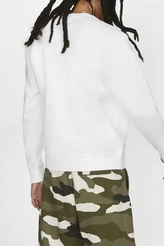 Fleece Sweater - Wit en Zwart - Nike