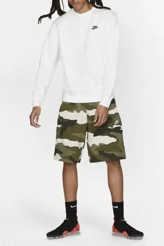 Fleece Sweater - Wit en Zwart - Nike