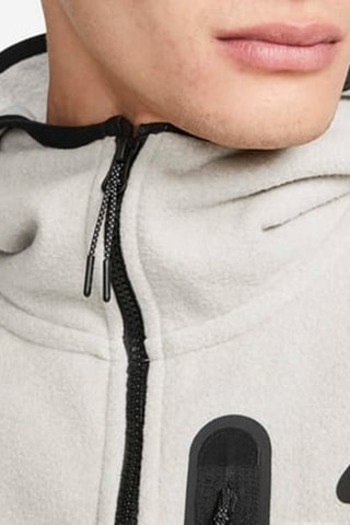 Fleece Sweater met Capuchon - Grijs - Nike