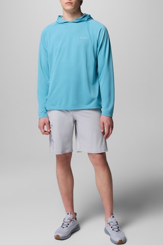 Sweater met Capuchon Solar Stream™ - Turquoise