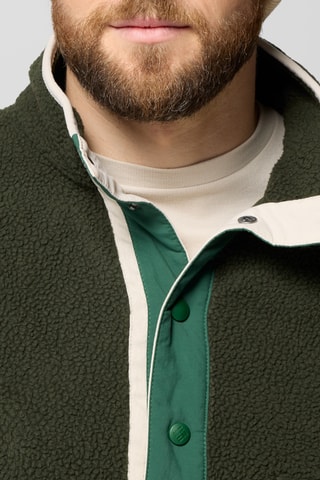 Fleece sweater Helvetia™ - Donkergroen