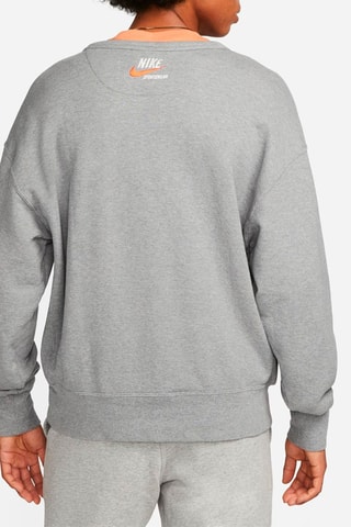 Sweater Trompe-l'œil Sportswear Trend - Gemêleerd Grijs 