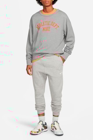 Sweater Trompe-l'œil Sportswear Trend - Gemêleerd Grijs 