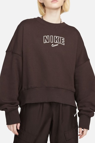 Sweater Sportswear Phoenix Fleece Donkerbruin