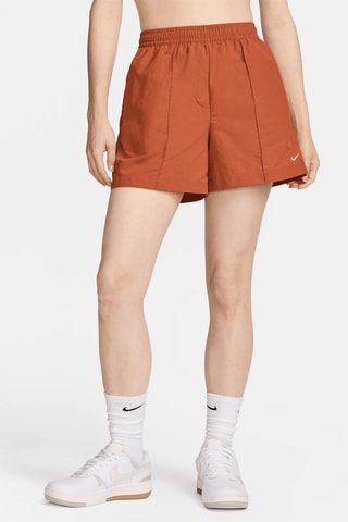 Short Hoge Taille - Oranje - Nike