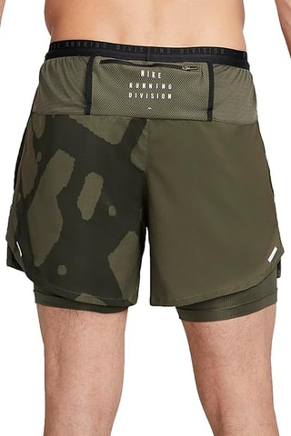Hardloopshort 2-in-1 - Kaki - Nike