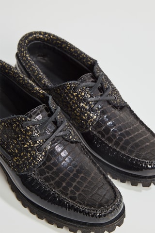 Leren Bootschoenen Heritage - Zwart - Timberland